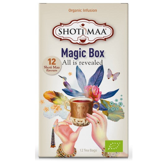 Arbatos rinkinys MAGIC BOX, ekologiškas, 12 pak.