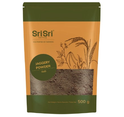 Nerafinuotas cukranendrių cukrus (džageris, Jaggery, Sri Sri Tattva) 500 g