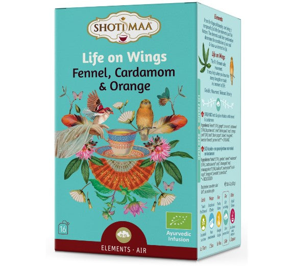 Prieskoninė arbata PANKOLIS KARDAMONAS APELSINAS, ekologiška, 16 pak.