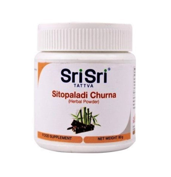 Sitopaladi Churna žolelių mišinys milteliais, Sri Sri Tattva, 80g