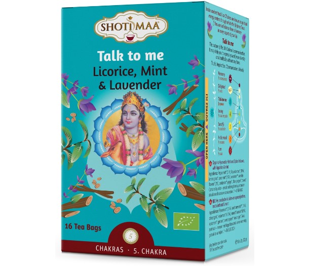 Žolelių arbata SALDYMEDIS MĖTA LEVANDA, ekologiška, 16 pak.