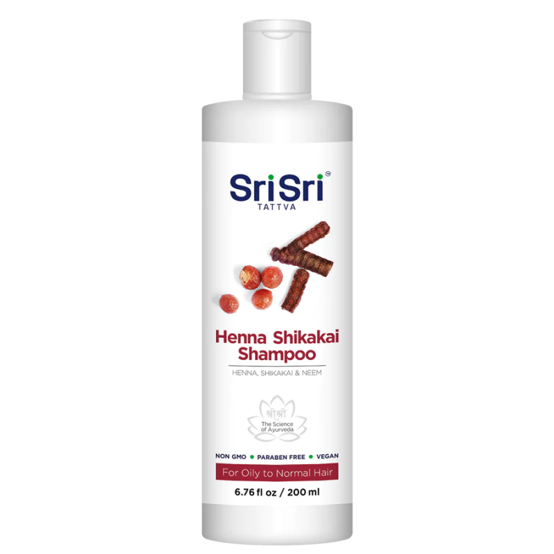 Šampūnas Henna Shikakai, Sri Sri Tattva, 200ml