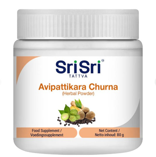 Avipatikara Churna žolelių mišinys milteliais, Sri Sri Tattva, 80g