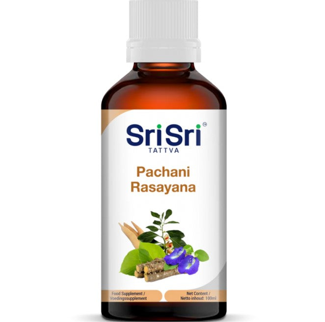 Ajurvedinis žolelių sirupas Pachani Rasayana, Sri Sri Tattva, 200ml