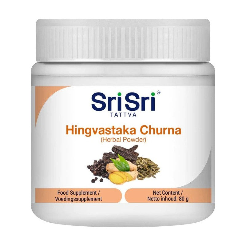 Hingvastaka Churna žolelių mišinys milteliais, Sri Sri Tattva, 80g